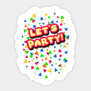 Five Nights at Freddy's - Let's Party - Toy Chica Sticker